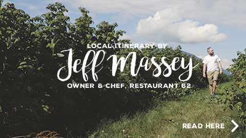 Abbotsford itinerary by Jeff Massey a local chef