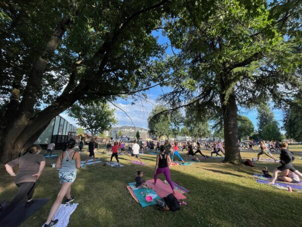 Yoga in the Park
